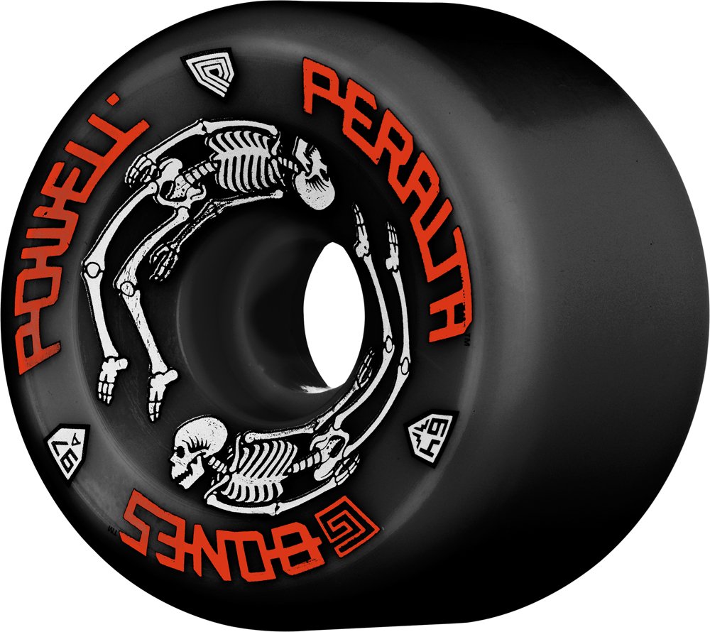 Amazon.com : Powell Peralta G-Bones Skateboard Wheels 64mm 97a