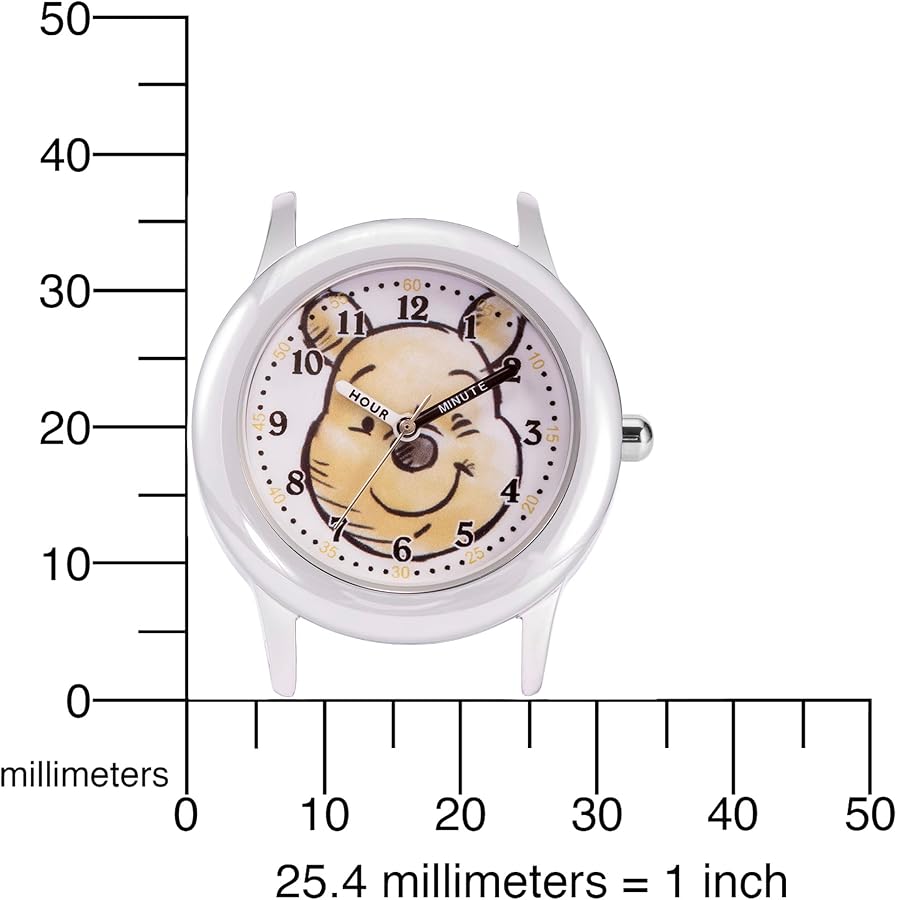 Amazon.com: Disney Winnie The Pooh Kids' Stainless Steel Time