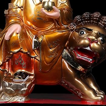 Amazon.com: Usoway 树脂太乙真人神像供奉太乙救苦天尊东极青华大帝