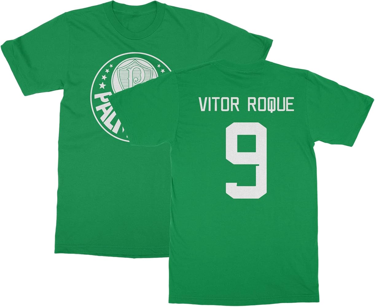 Amazon.com: Tutiinca Vitor Roque 9 Jersey Style Soccer - Palmeiras