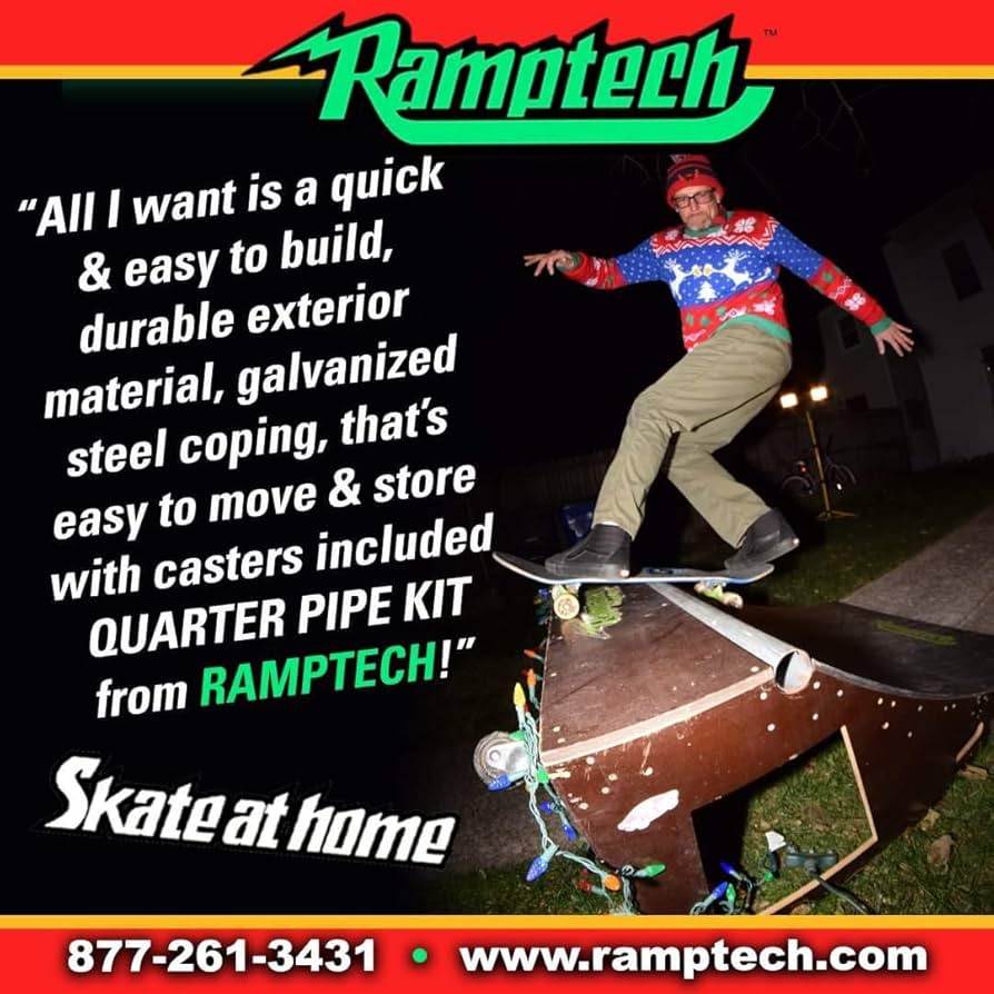 Amazon.co.jp: Ramptech (ランプテック) クォーターパイプランプ (高さ