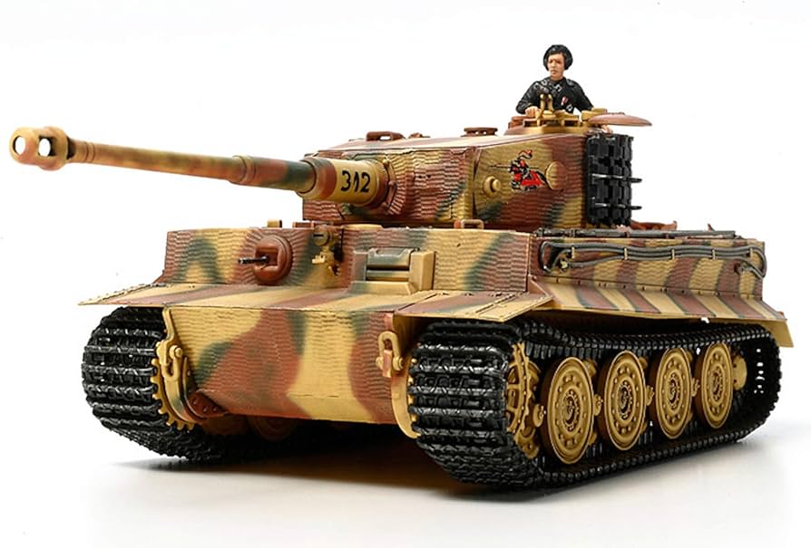 Amazon.com: Tamiya Models TM32575 German Tiger I Late Production