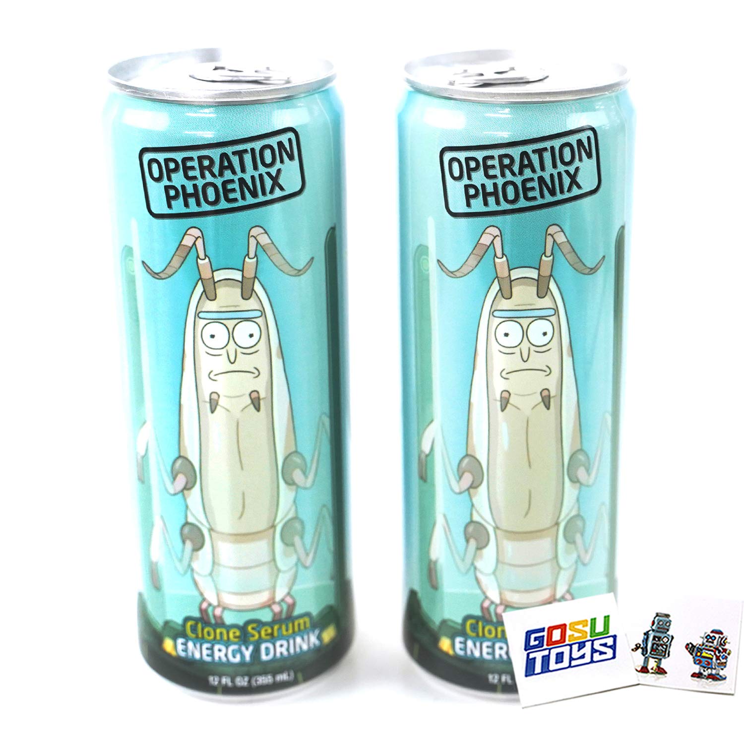 Amazon.com : Rick and Morty Operation Phoenix Clone Serum Energy