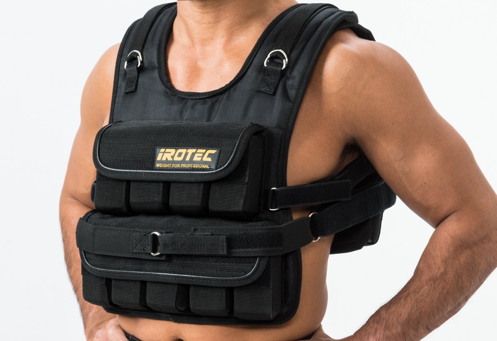 Amazon | IROTEC（アイロテック） NEWブロックウエイトベスト57ポンド