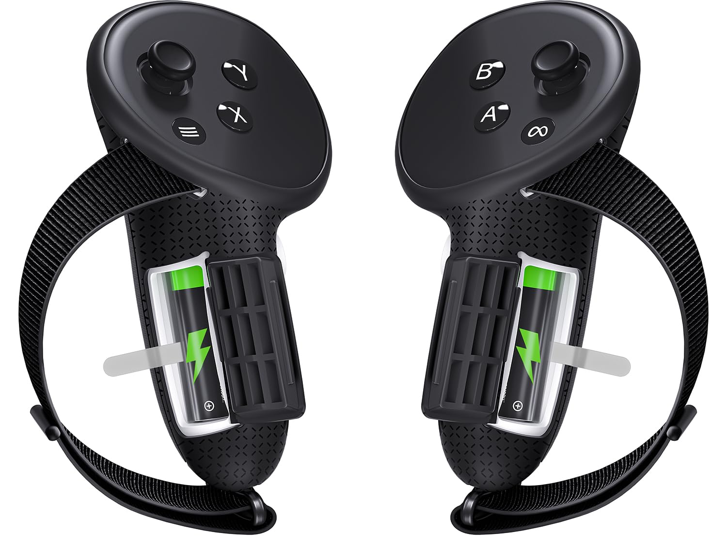 Amazon.co.jp: Maecker vr コントローラーストラップ メタクエスト3S用