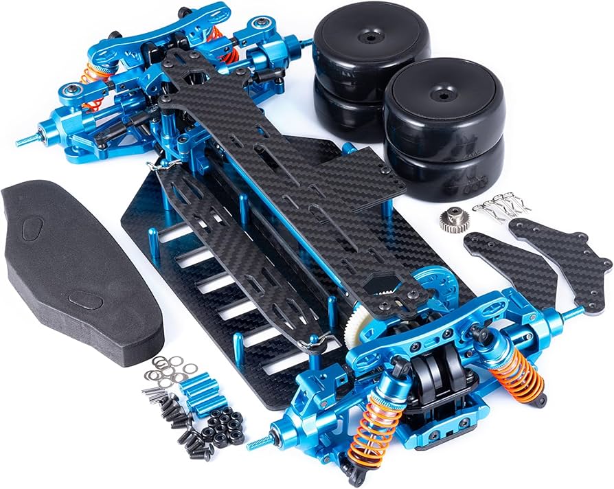 Amazon | TRZX 合金とカーボン RC シャーシ シャフト ドライブ