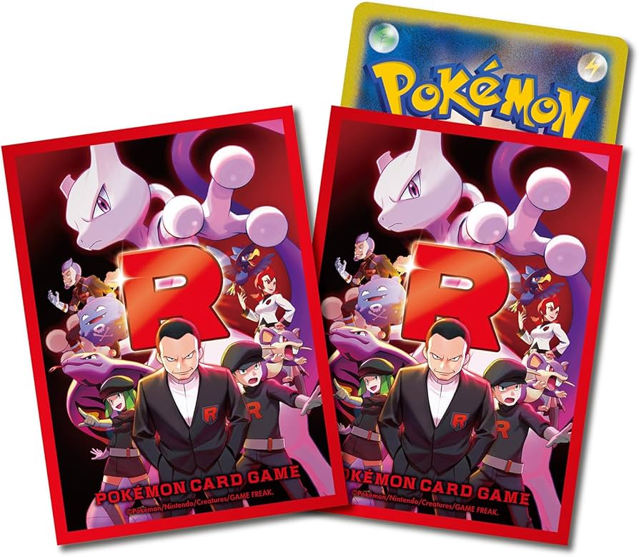 Amazon | ポケモンカードゲーム デッキシールド ロケット団の栄光