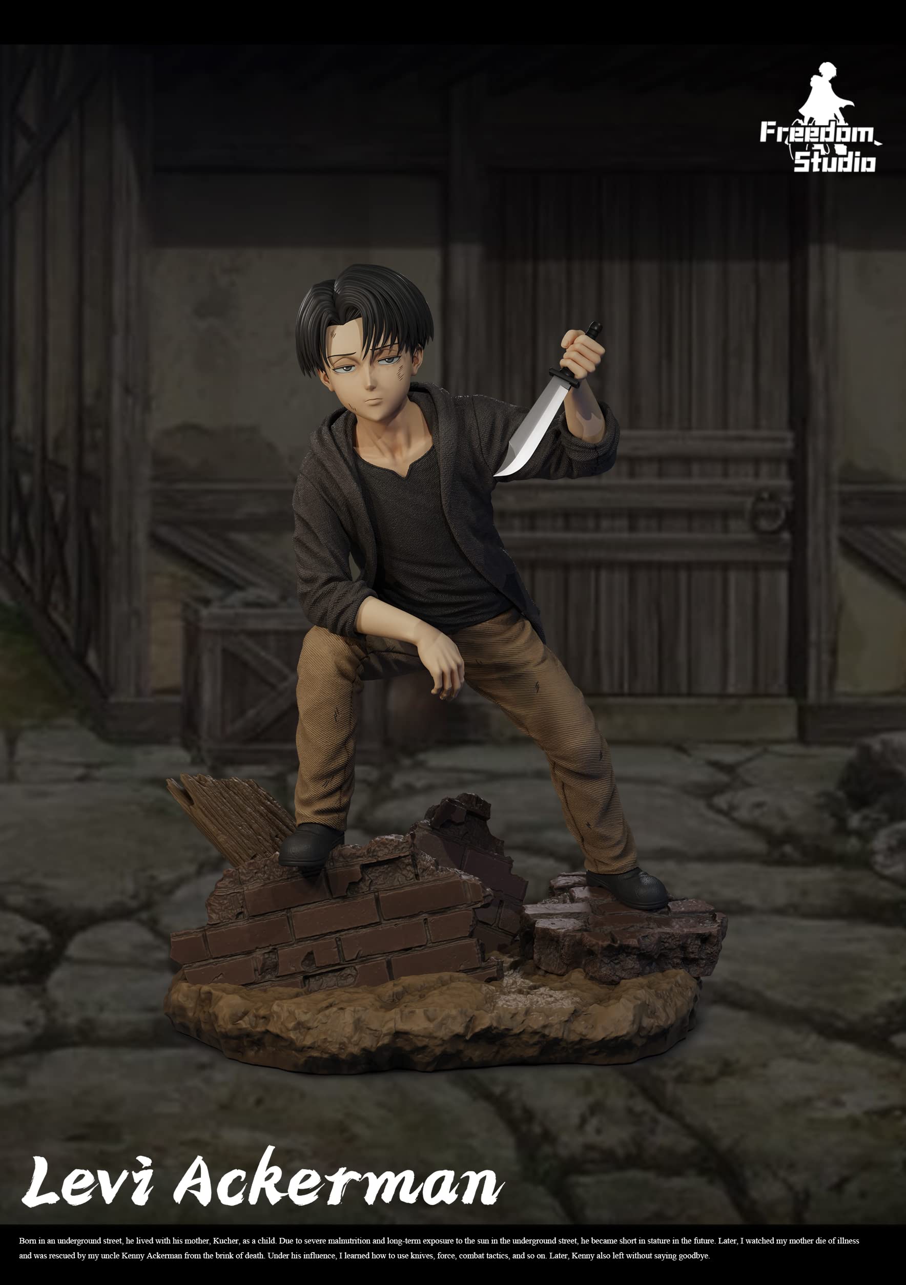 Amazon.co.jp: リヴァイ・アッカーマン リヴァイ兵長 フィギュア 1/6