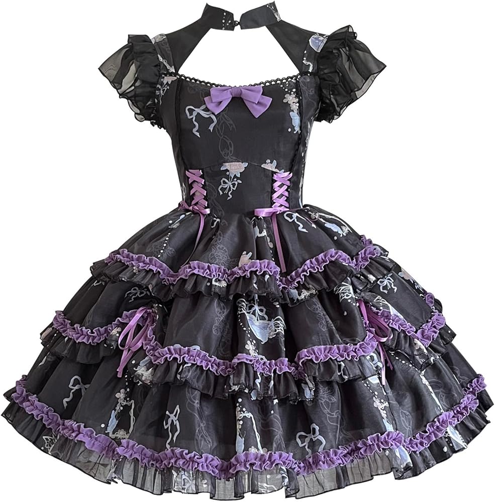 Amazon.co.jp: [SSUPTEMBER2] ゴスロリ ゴシック ロリータ ワンピース