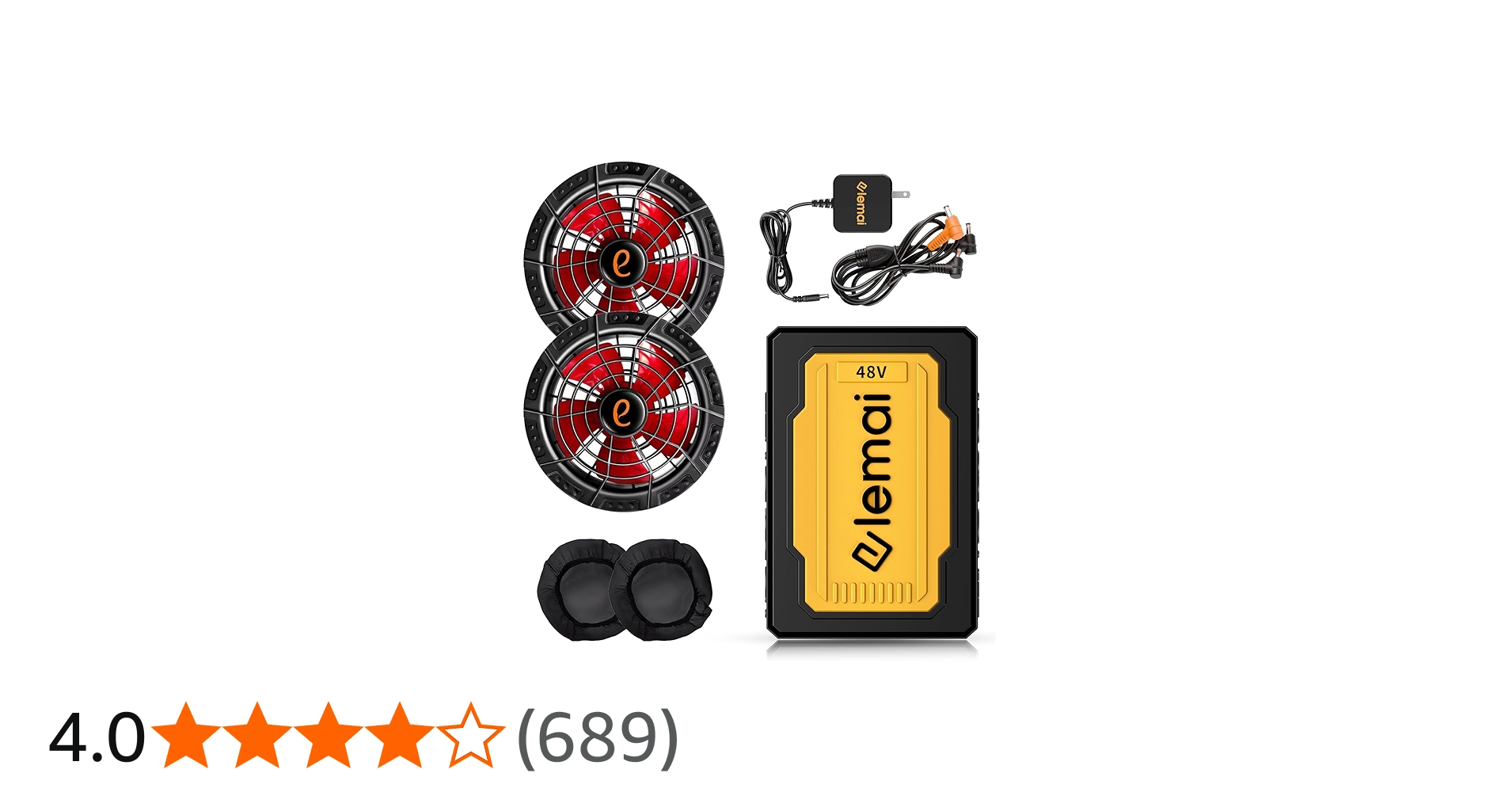 Amazon.co.jp: 【妥協なき暴風 48V最強進化】2025新型ファンバッテリー