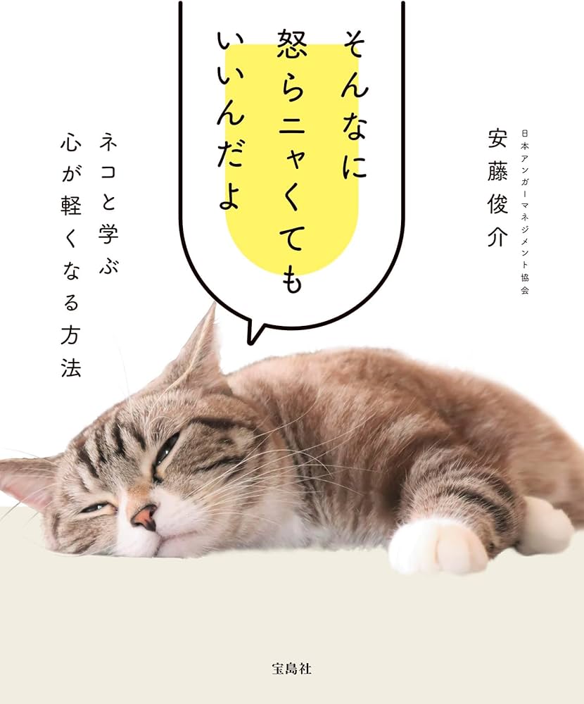そんなに怒らニャくてもいいんだよ ネコと学ぶ心が軽くなる方法 | 安藤
