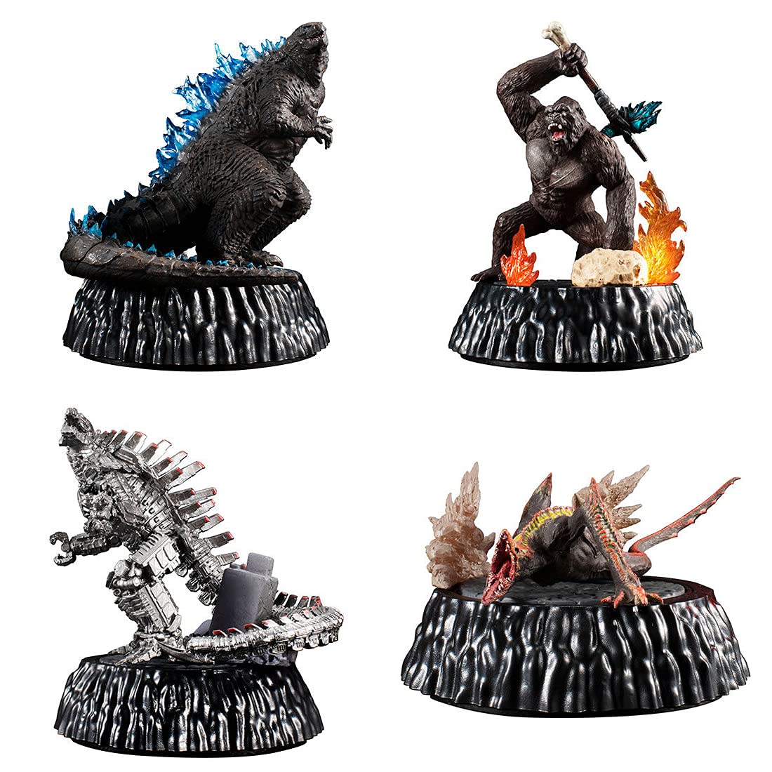 Amazon.co.jp: HG D+ ゴジラ06 ゴジラvsコング 全4種セット