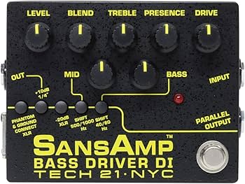 Amazon | Tech21 SANSAMP サンズアンプ ベース用 エフェクター DI BOX