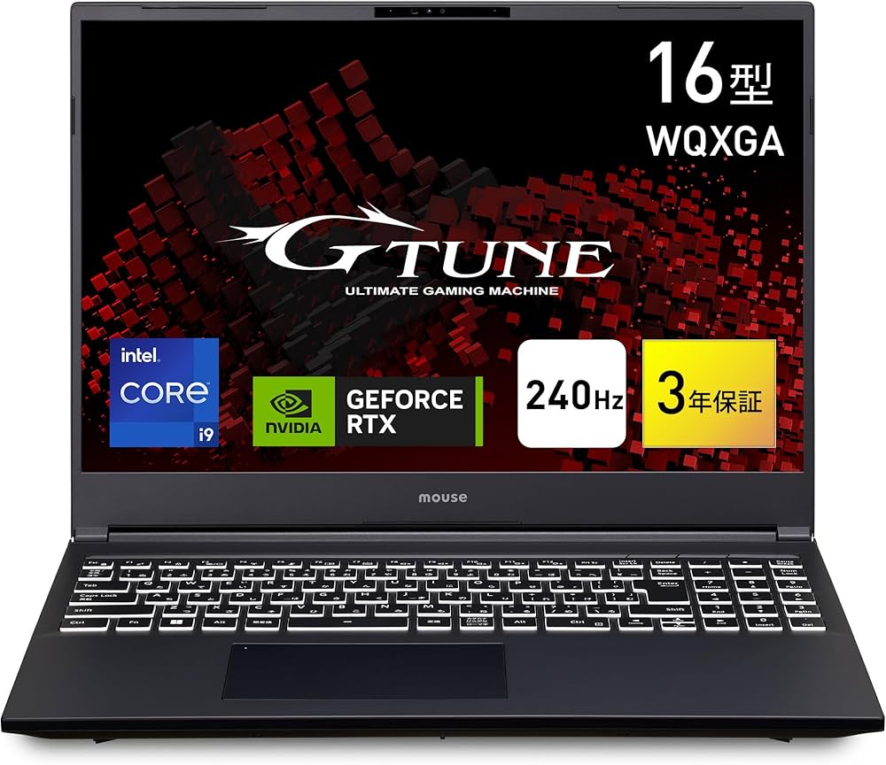 Amazon.co.jp: mouse 【3年保証】G TUNE H6 ゲーミングノートPC(Core
