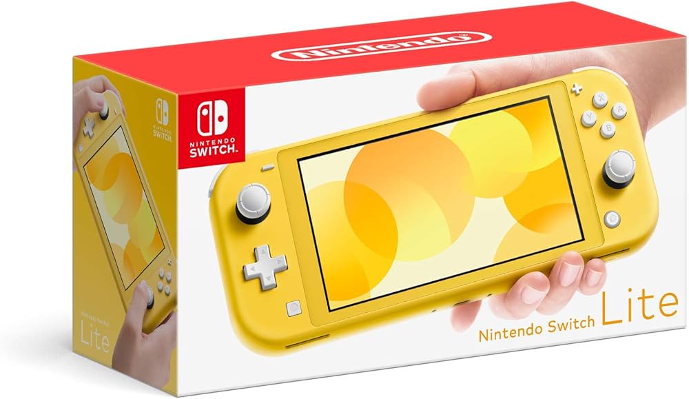 Amazon.com: Nintendo Switch Lite Handheld Gaming Console - Yellow