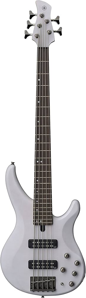 Amazon.com: Yamaha TRBX505 TWH 5-String Premium Electric Bass