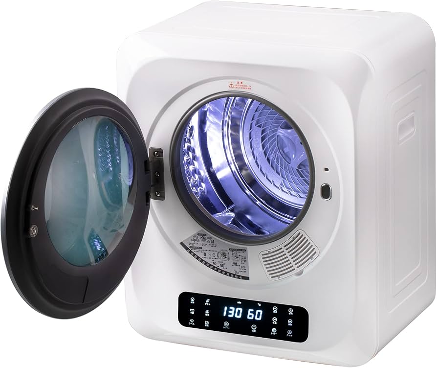 Amazon.co.jp: SHUVLAB 衣類乾燥機 小型 工事不要 3.0kg 排気タイプ