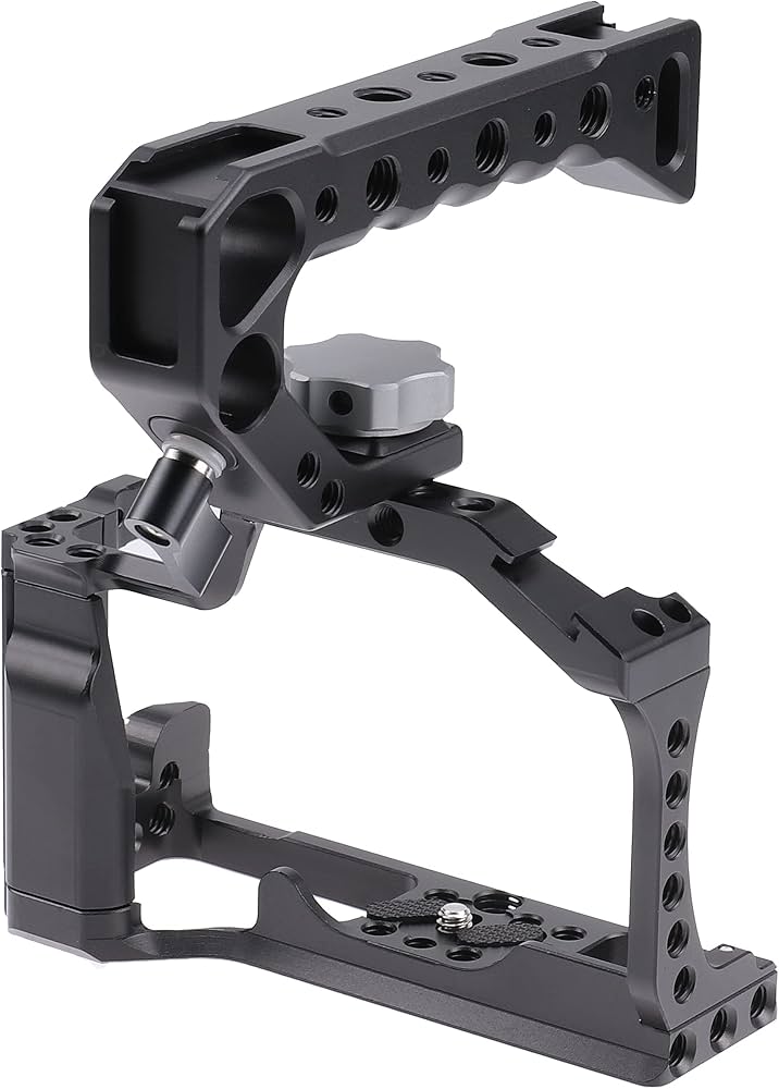 Amazon.com : Hersmay For Canon M5 M50 II Cage with Top Handle