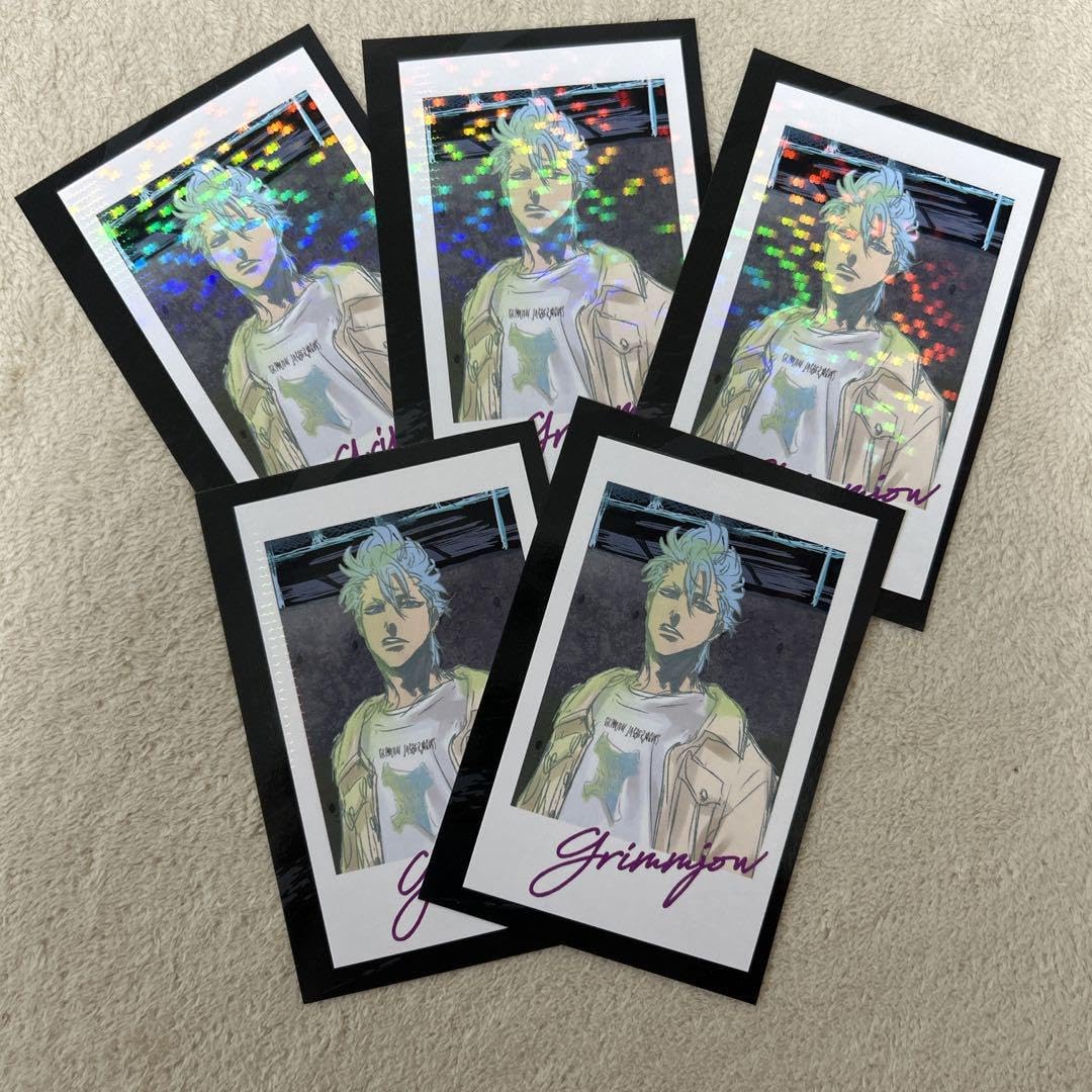 Amazon.co.jp: BLEACH グリムジョー 等身 原画 ポートレートセット 5枚