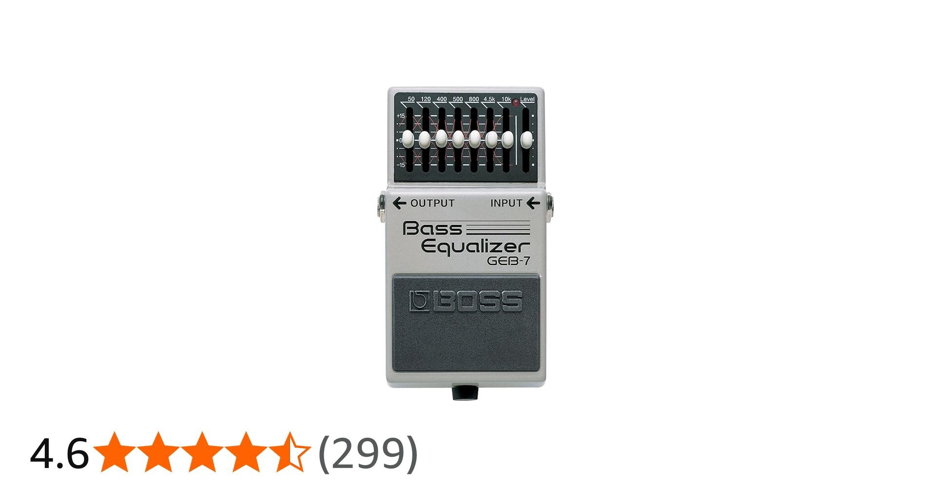 Amazon | BOSS Bass Equalizer GEB-7 | イコライザー | 楽器・音響機器