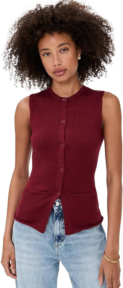 Amazon.com: Lioness Women's Kourt Vest, Rumba Red, XXXS : Clothing