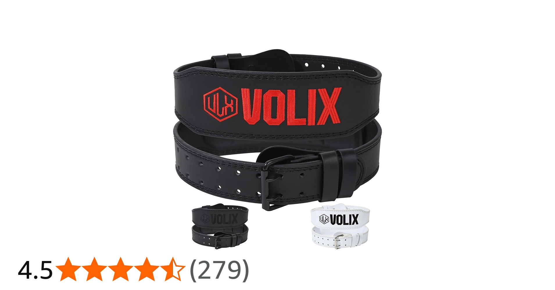 Amazon | VOLIX トレーニングベルト【マイクロファイバーレザーで生地