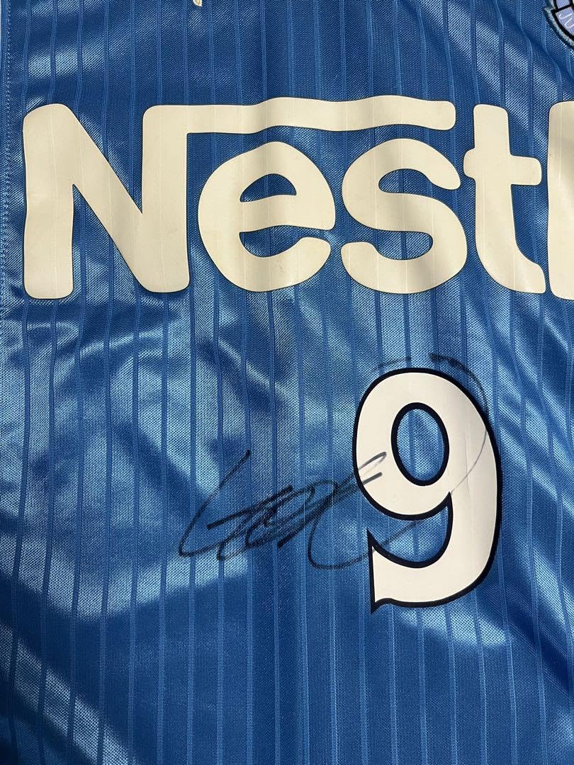 プーマジュビロ磐田ユニフォーム98/99中山雅史他サイン入￼ プーマ