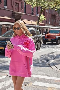 Amazon.com: The Mayfair Group It Costs $0.00 Pink Hoodie Small
