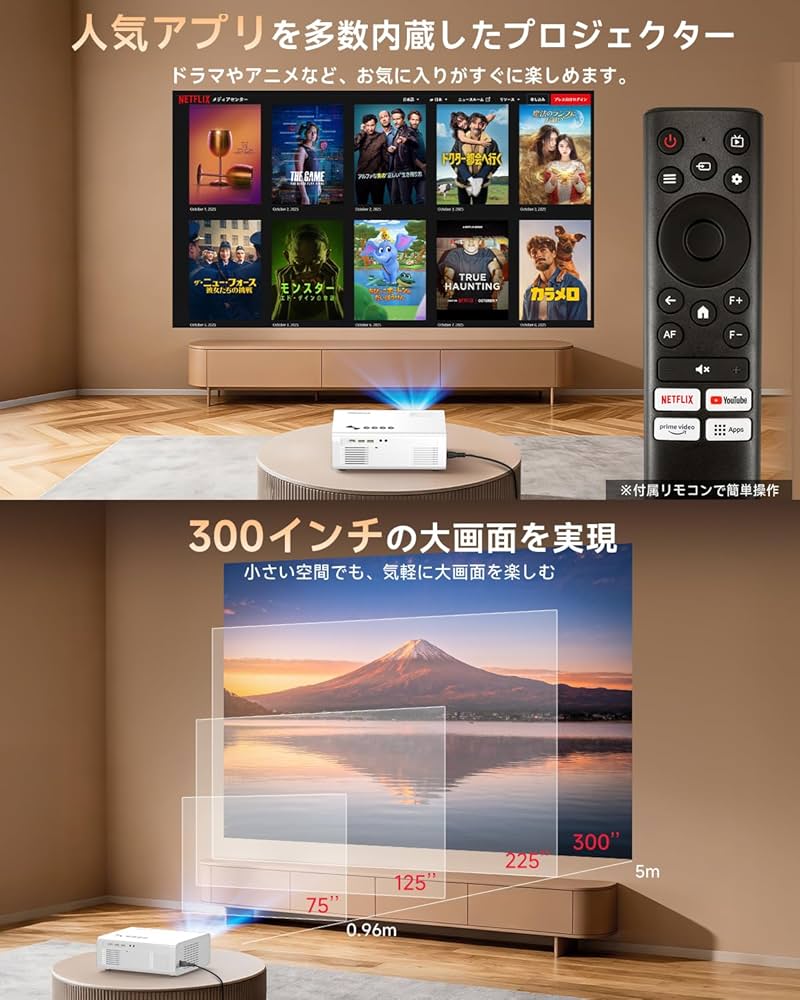 Amazon.co.jp: Netflix公式ライセンス・Dolbyサウンド搭載 iSinbox 4K