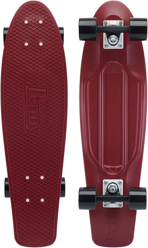 Amazon.com : Penny Classic Skateboard - Burgundy, 27