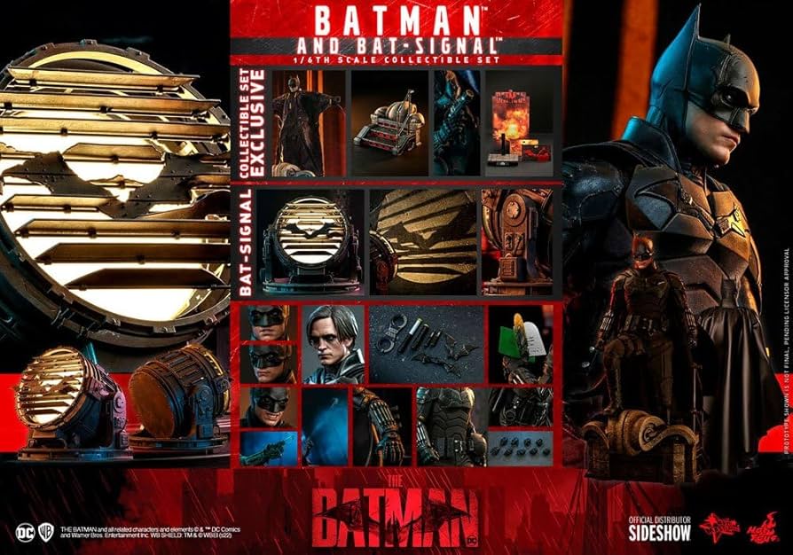 Amazon.com: Hot Toys The Batman 12 Inch Action Figure 1/6 Scale