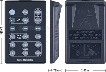 Amazon.com: New Replacement Remote Control Compatible with Bose A5