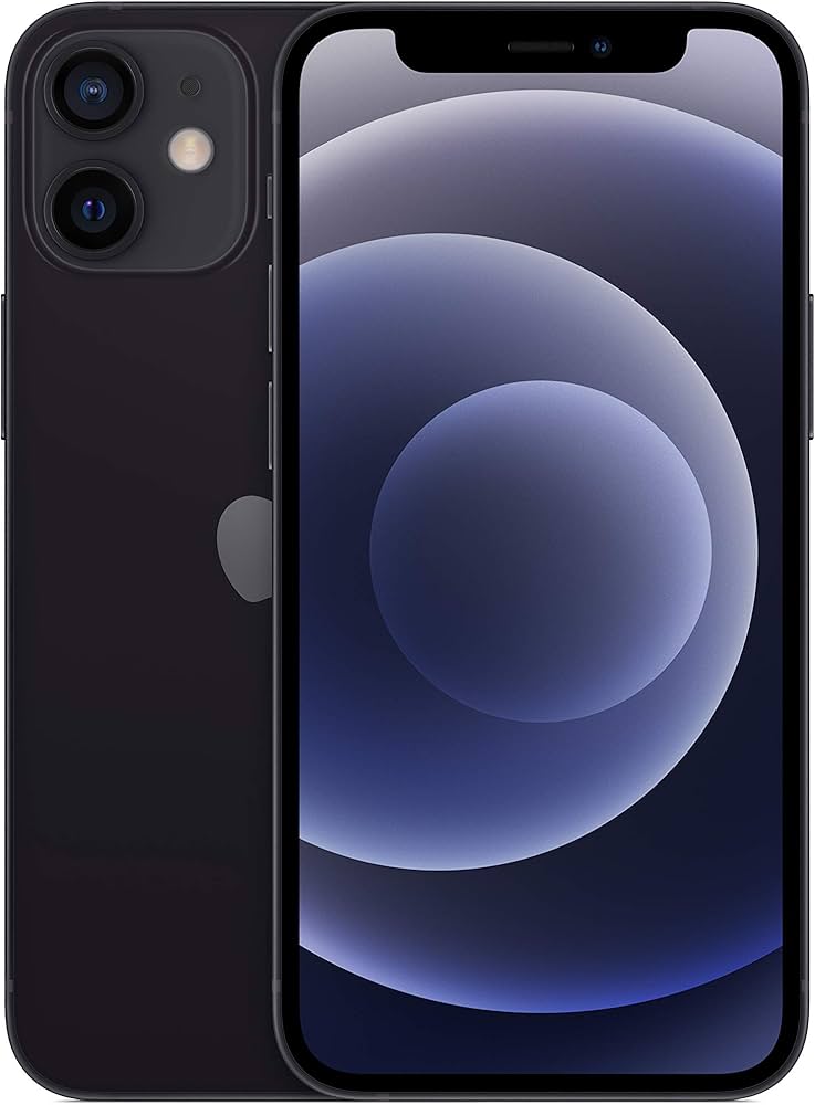 Apple iPhone 12 mini, 128GB, Schwarz - (Generalüberholt) : Amazon