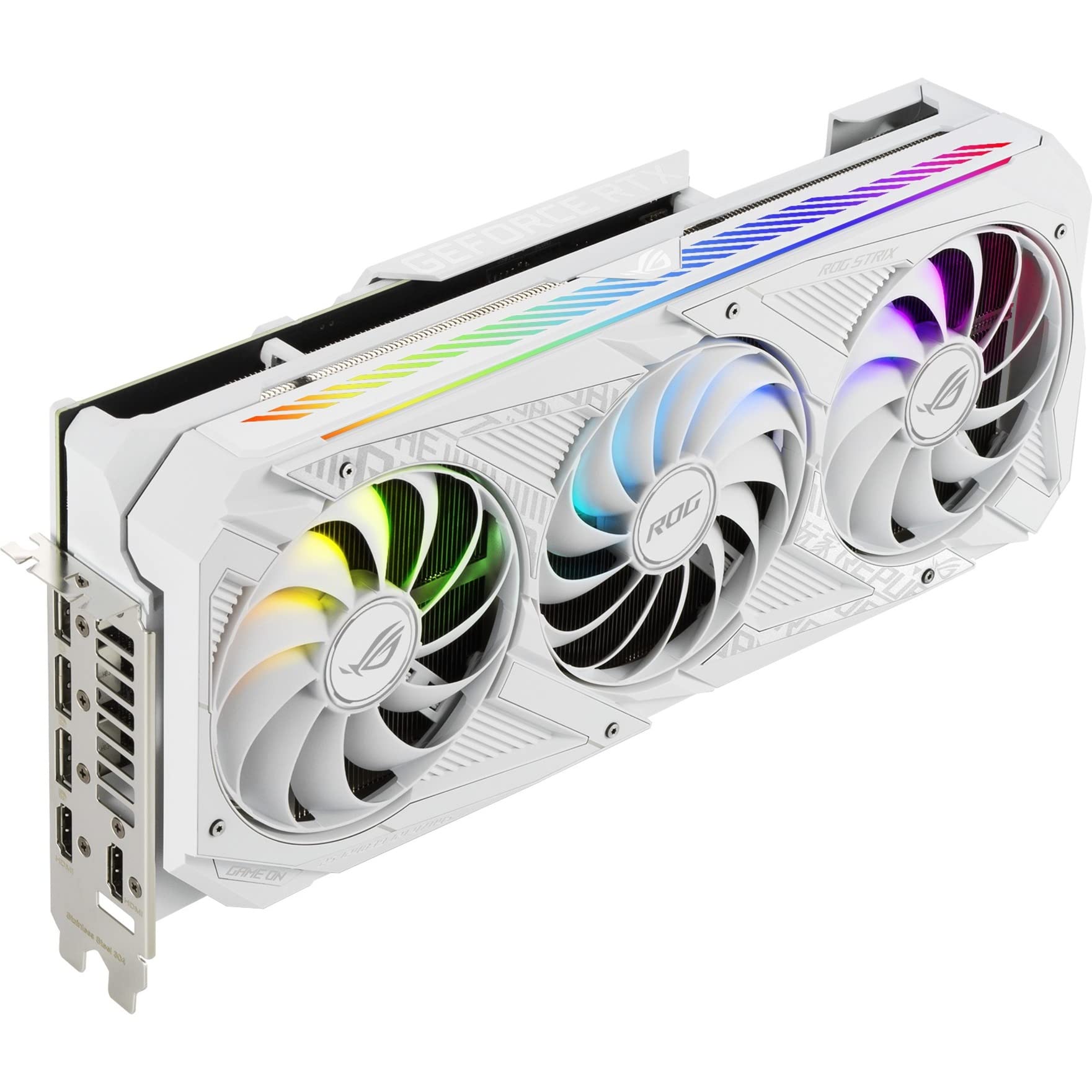 Amazon.com: ASUS ROG Strix NVIDIA GeForce RTX 3080 V2 White