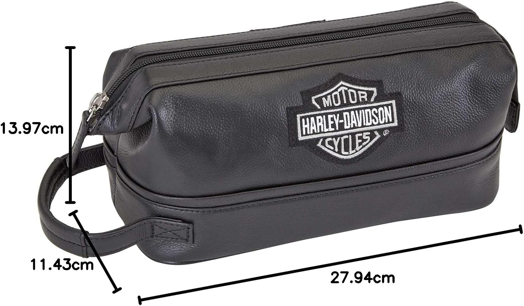 Amazon | Harley Davidson レザーポーチ 99609-BLK (ブラック