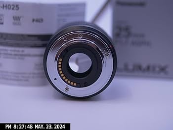 Amazon.co.jp: Panasonic H-H025-K Single Focus Lens for Micro Four