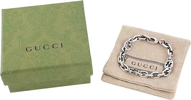 Amazon.co.jp: [グッチ] ブレスレット 620798 J8400 0811 シルバー