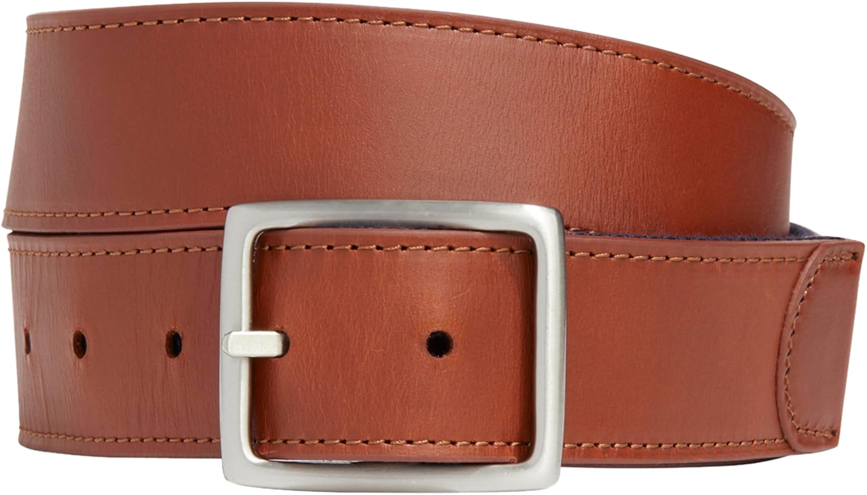 vineyard vines Reversible Leather Heritage Stripe Belt, Nautical