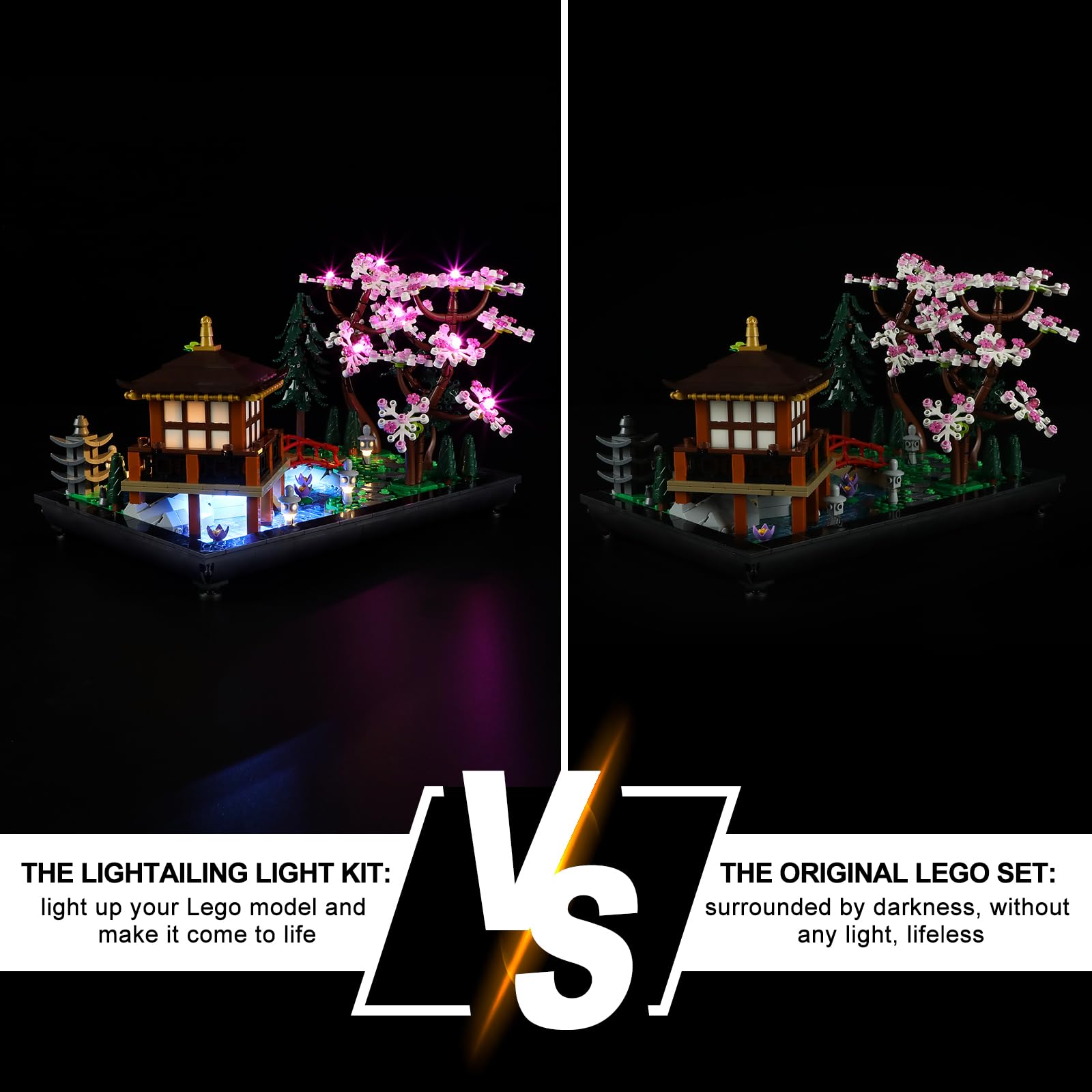 LIGHTAILING Led Lighting Kit for Lego-10315 Tranquil Garden