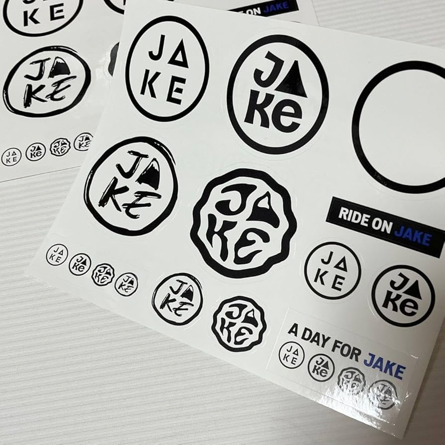 Amazon.co.jp: BURTON（バートン）RIDE ON JAKE ステッカー 2枚セット