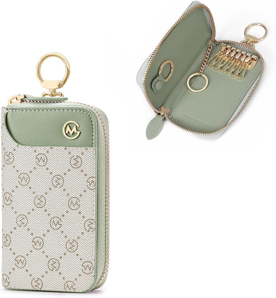 Amazon.com: GOLF SUPAGS Women PVC Leather Car Key Chain Card