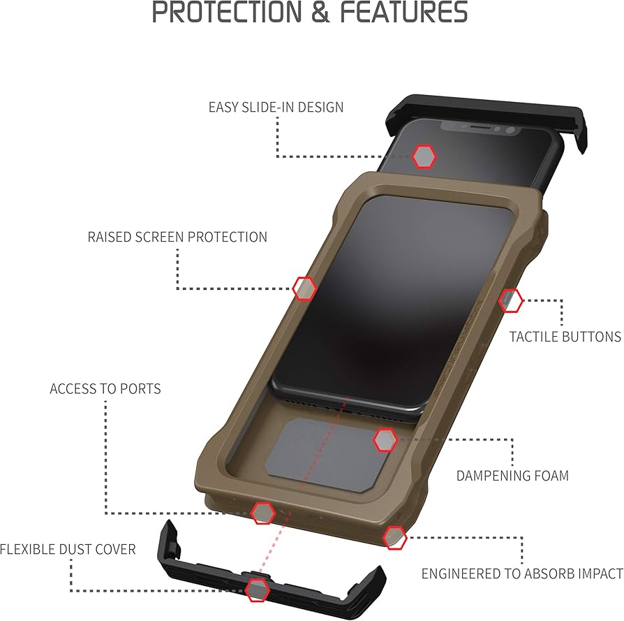 Amazon.co.jp: Juggernaut.Case iPhone X IMPCT ミリタリーグレード