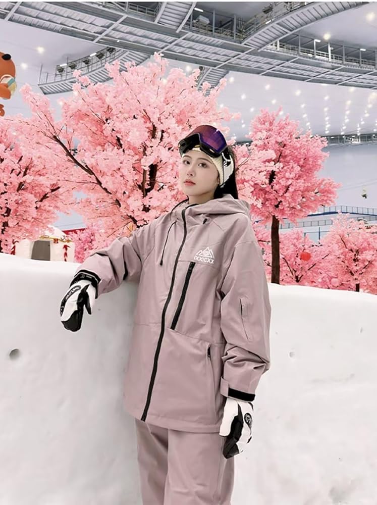 m*a様 L1 スノボウェア✨️ダスティ ピンク スノーボード スキー