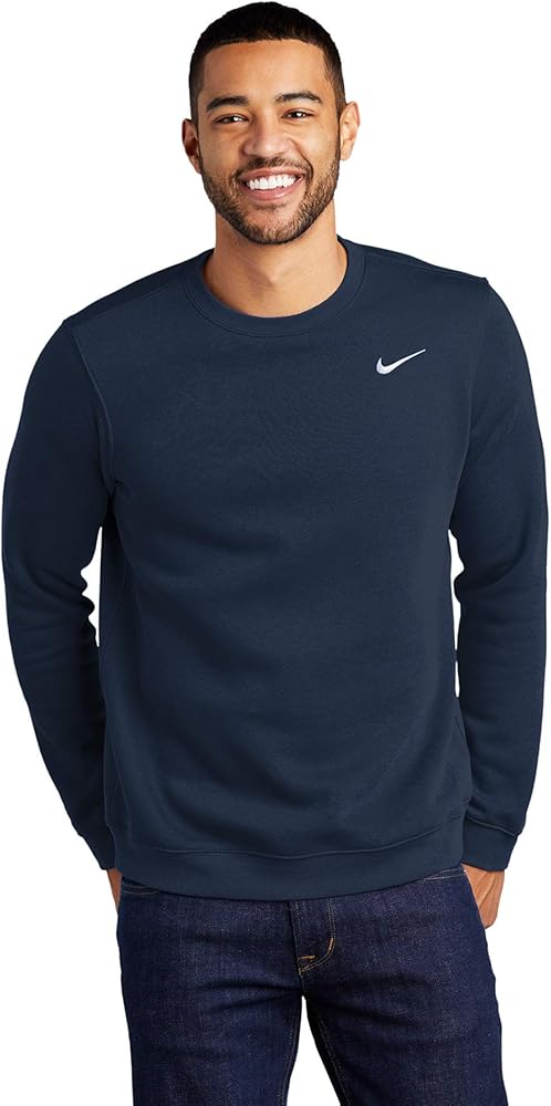 Amazon.com: Nike Club Fleece Crew - CJ1614 - Navy - 4XL : Clothing