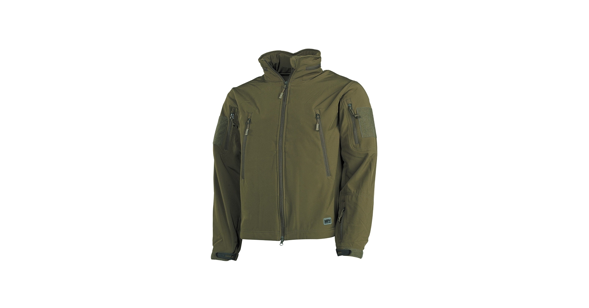 MFH Men's Scorpion Soft Shell Jacket OD Green Size S at Amazon