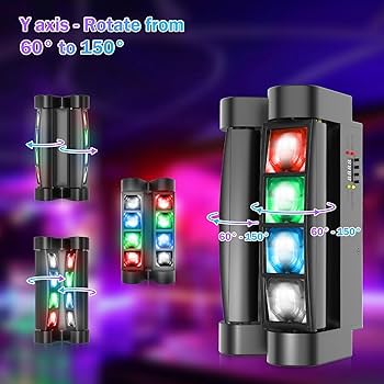 Amazon.com: BETOPPER Moving Head DJ Lights,Stage Lights for