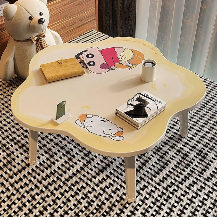 Amazon｜クレヨンしんちゃん 折りたたみテーブル ベッドテーブル ロー