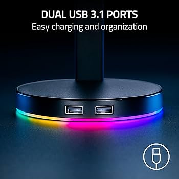 Razer Base Station V2 Chroma Headphone Headset Stand Holder