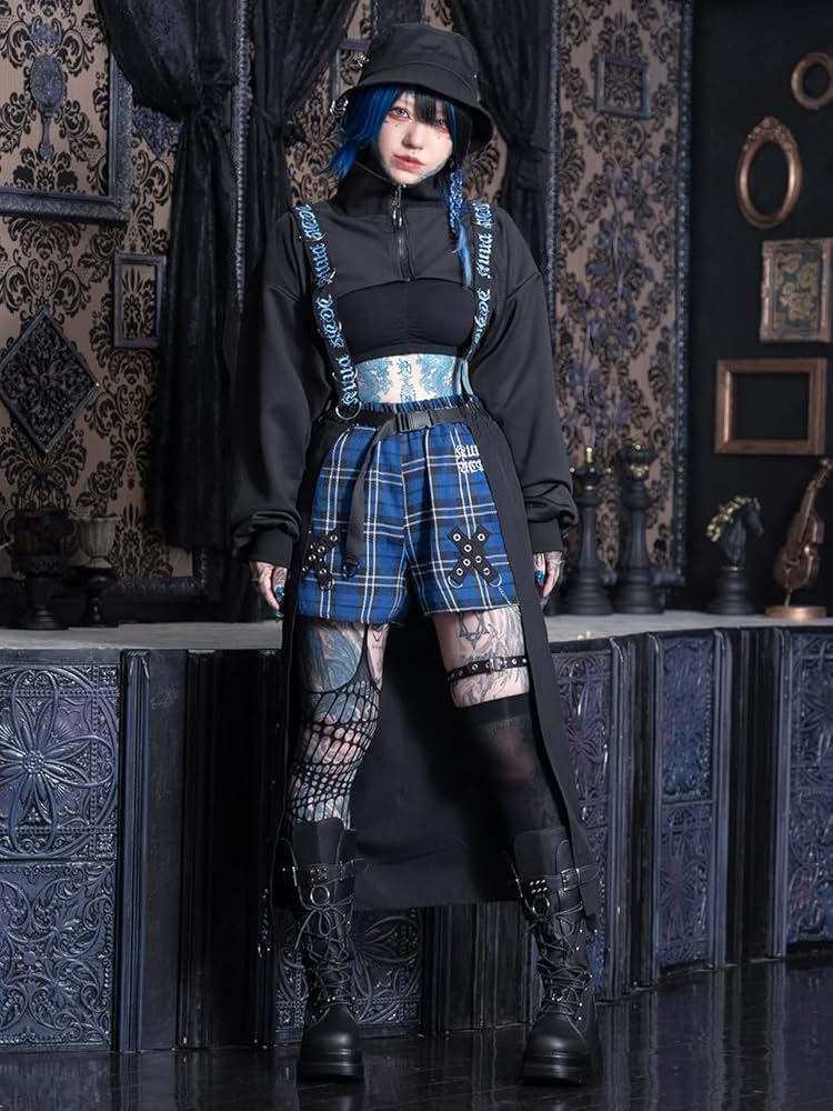 Amazon | [エーシーディーシーラグ] HELL クロップドジャケット ACDC