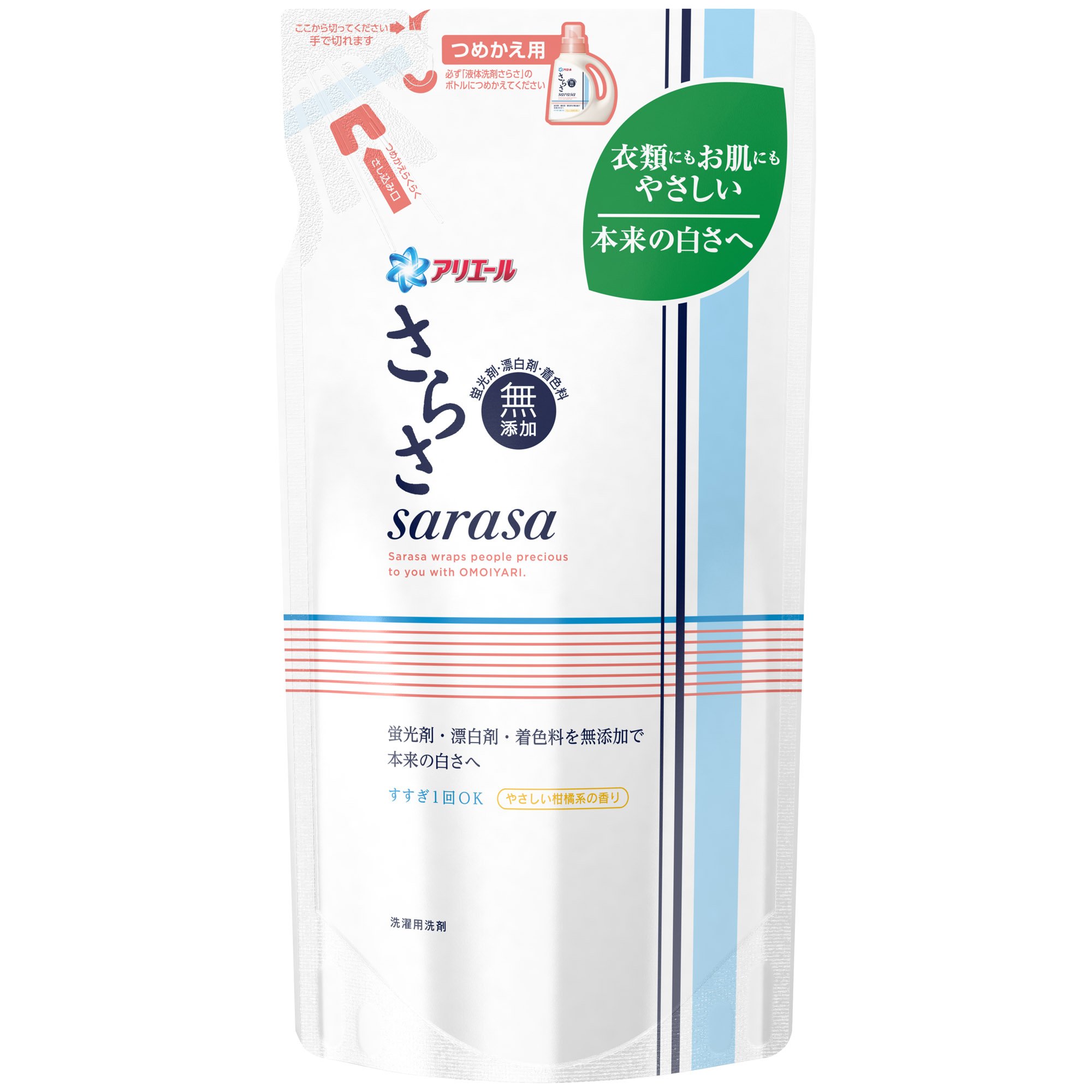 Amazon.co.jp: さらさ 洗濯洗剤 液体 詰め替え 750g : ドラッグストア